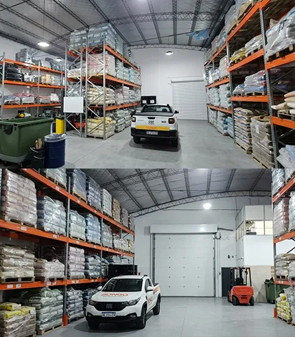 Planta y logística Bongo