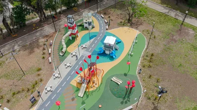  Parque del Museo del Transporte Quilmes: desarrollamos un solado de seguridad 
